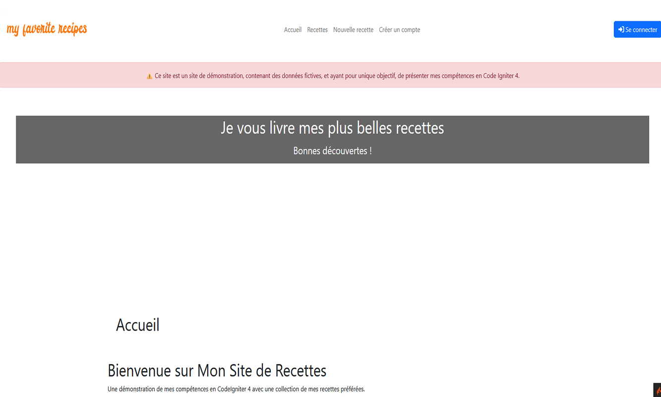 My Favorite recipese